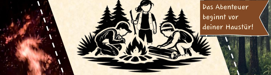 Outdoor Jungschar Kinder am Lagerfeuer